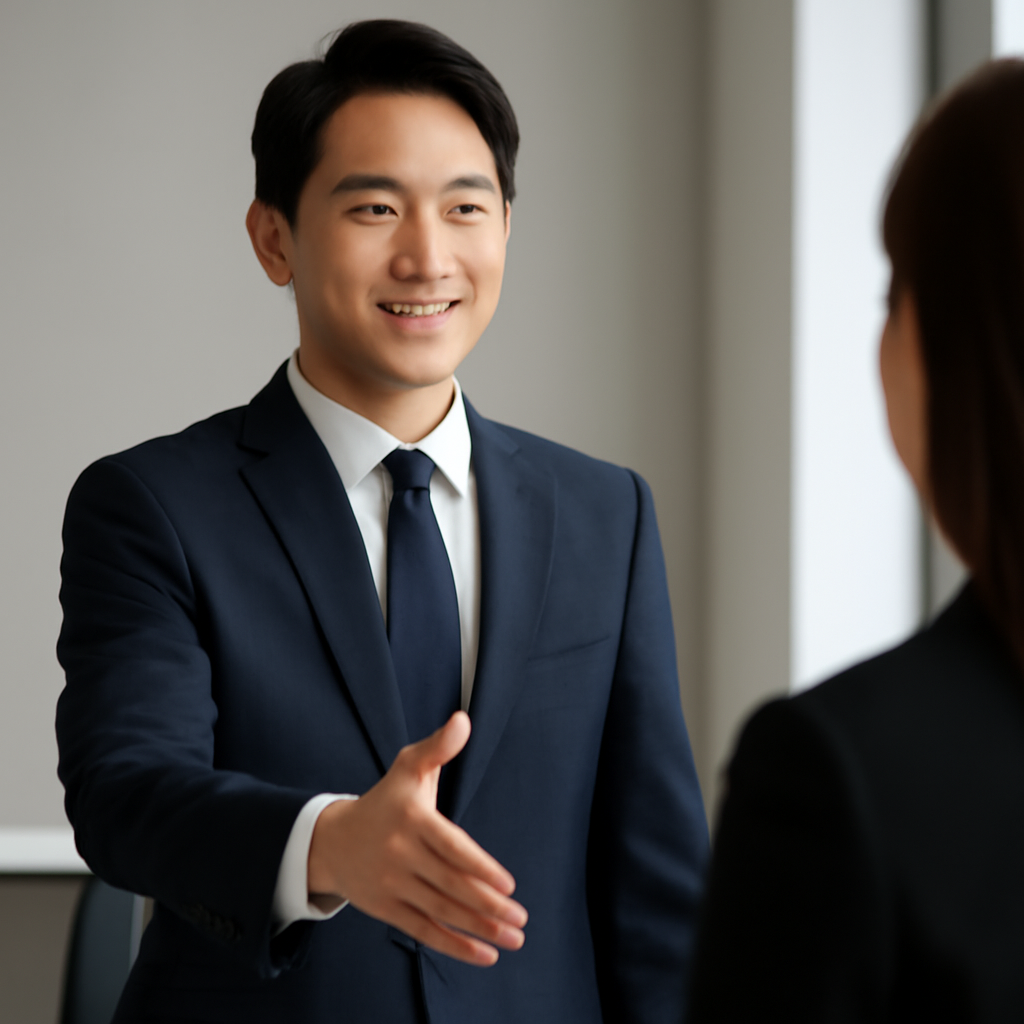 면접인사 대표 이미지